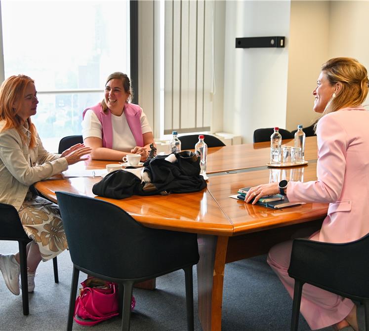 Interview met minister van Justitie Annelies Verlinden door Evelien Meyvis